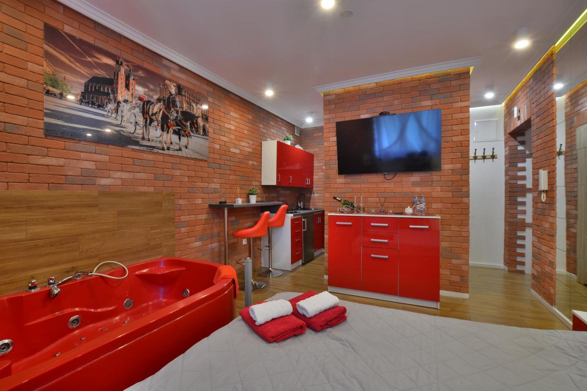 Appartement Jacuzzi Red *